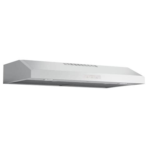 g.e stainless steel 36 under cabinet range hood|GE Profile 36 inches Convertible Under cabinet .